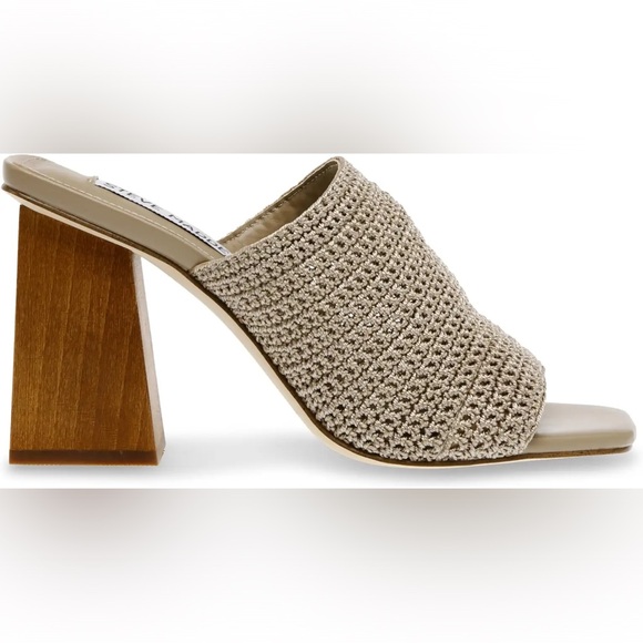 Steve Madden - Realize block wood Mules - Picture 5 of 6